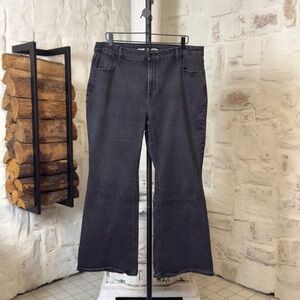 Old Navy | High-rise Wow Flare Classic Black Women's Jeans